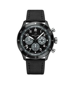 Breitling Super Avi B04 Chronograph Gmt 46 Mosquito Night Fighter Ref# SB04451A1B1X1, box and papers