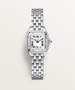 Unworn Cartier Panthère de Cartier Mini, Stainless Steel, 18.5mm x 25.1mm, Ref# WSPN0012, box and papers