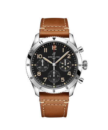 Breitling Classic AVI Chronograph 42 P-51 Mustang, Stainless Steel, Ref# A233803A1B1X1, Unworn 2024