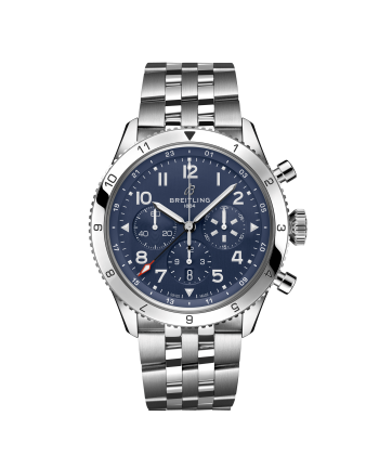 Breitling Classic AVI B04 Chronograph GMT 46 Tribute to Vought F4U Corsair, Stainless Steel, Ref# AB04451A1C1A1, Unworn 2024