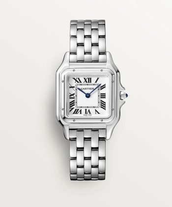 Unworn Cartier Panthère de Cartier Medium, Stainless Steel, 27mm x 37mm, Ref# WSPN0015, box and papers