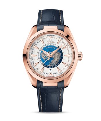 Omega Seamaster AQUA TERRA 150M CO‑AXIAL MASTER CHRONOMETER GMT WORLDTIMER Ref# 220.53.43.22.02.001