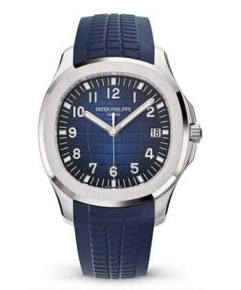 Patek Philippe Aquanaut Date, Sweep Seconds Watch, 18k White Gold 42,2 mm, Ref# 5168G-001