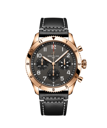 Breitling Classic AVI Chronograph 42 P-51 Mustang, 18k Red Gold, Ref# R233801A1B1X1, Unworn 2024