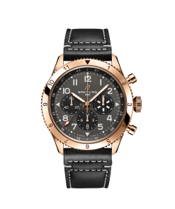 Breitling Classic AVI B04 Chronograph 46 P-51 Mustang, 18k Red Gold, Ref# RB04451A1B1X1, Unworn 2024